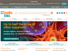 Tablet Screenshot of hellobio.com